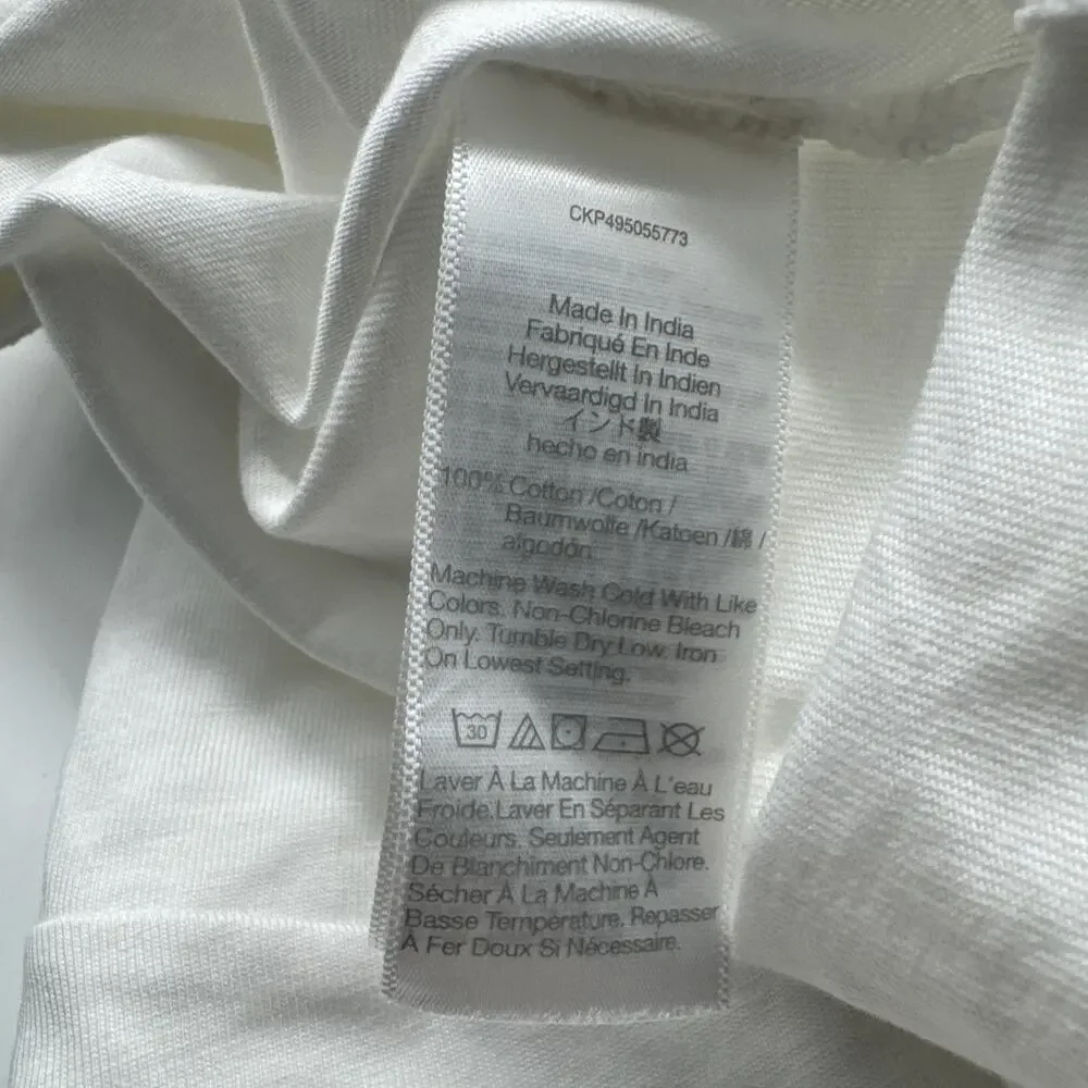 NWD Madewell Puff Sleeve Tee White Size XS